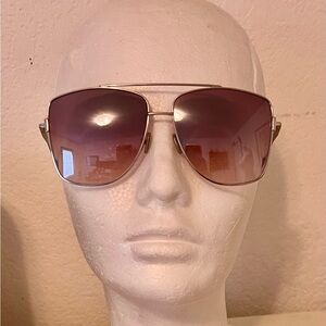 TOM FORD Reggie 61mm Gradient Aviator Sunglasses.